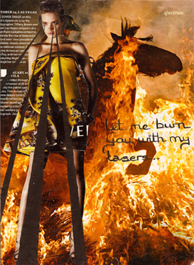 Anielka Hampson Collage Vengeance